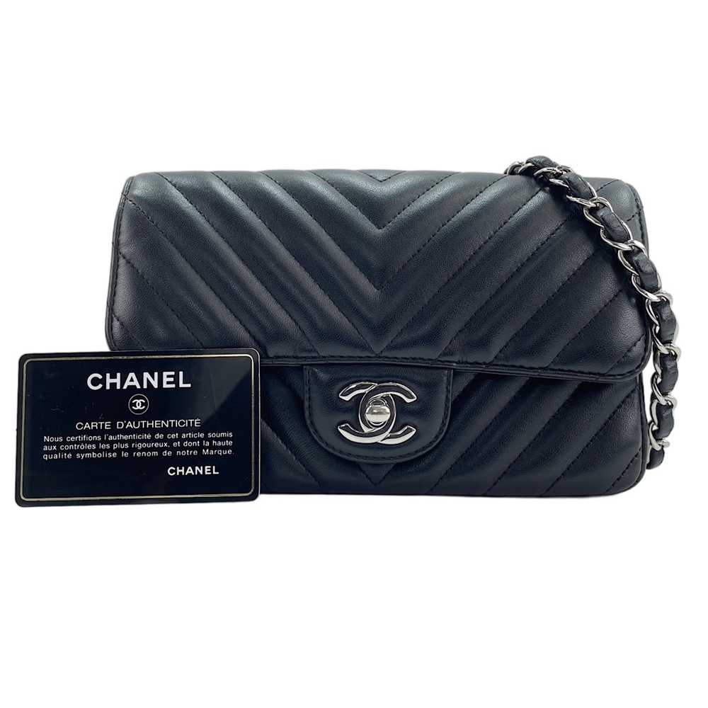 Chanel CHANEL Shoulder Bag Black